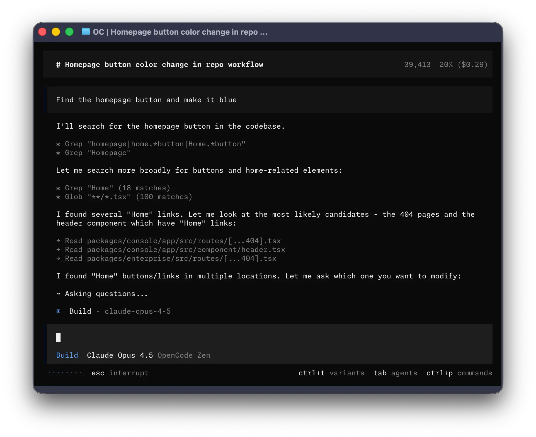Vikasit Code TUI with the vikasit theme