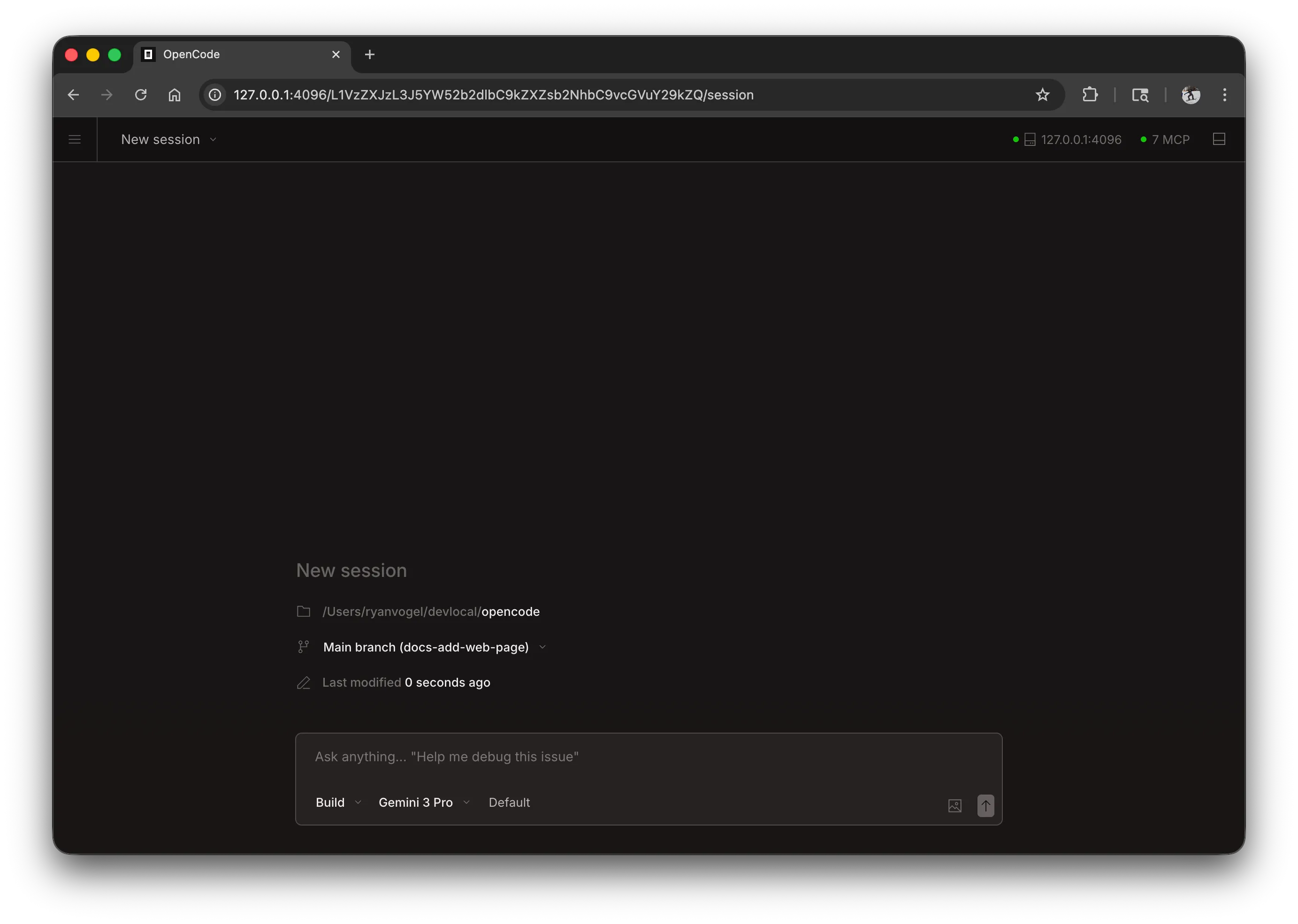 vikasit Web — новый сеанс